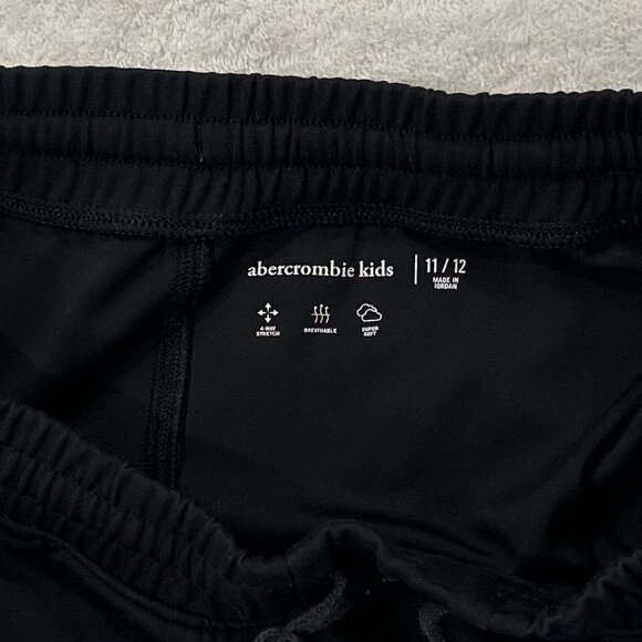 Abercrombie & Fitch Boys Sweatpants 11/12 Black - Picture 3 of 3